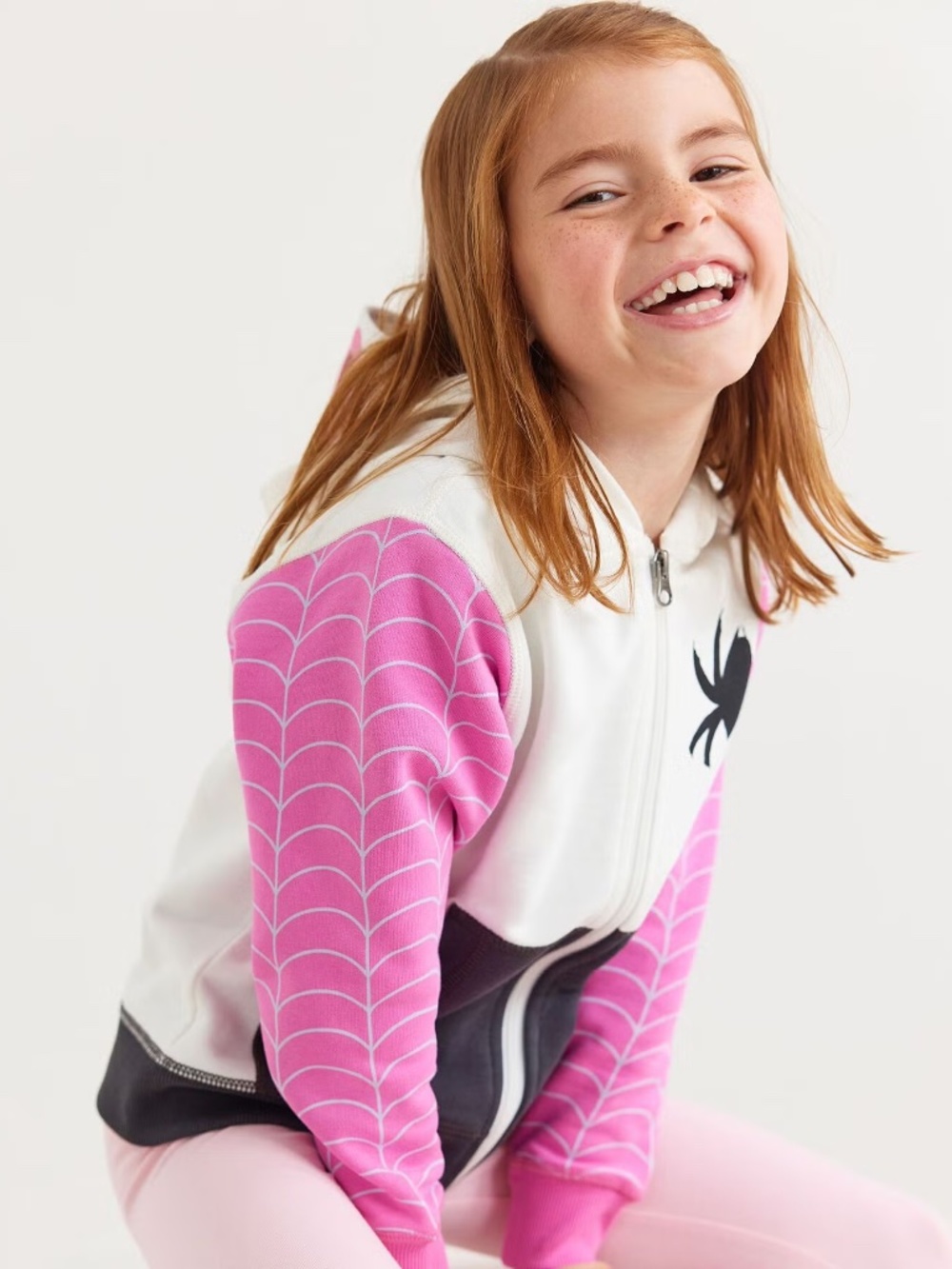 Hanna Andersson | Marvel Ghost-Spider French Terry Hoodie | 5